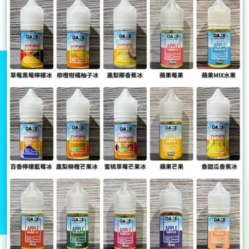DAZE 自拍星期天小煙油 系列(30ml|25–50mg)